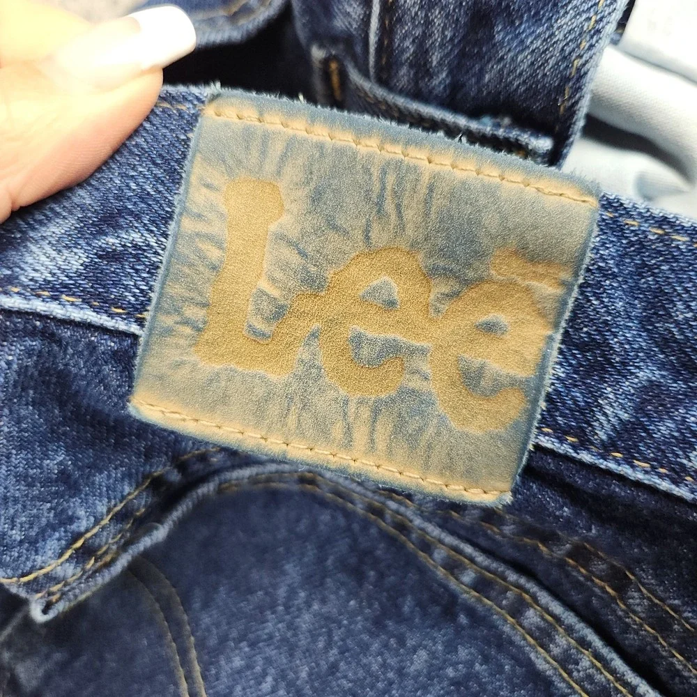 Vintage LEE Regular Fit Straight Leg Heavyweight Jeans Mens 32x34 Western Rodeo
